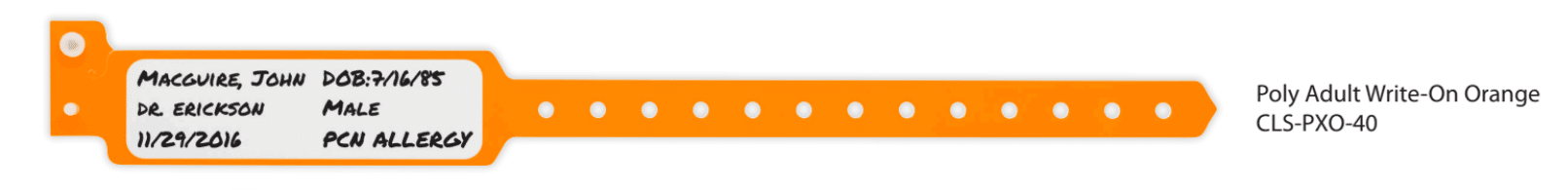 Braccialetti Ospedalieri