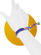 Tessuto - Festival Viola Retro Tessuto - Festival Viola Retro