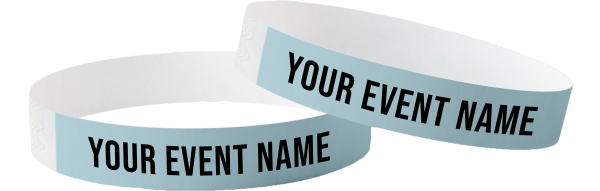 Braccialetti Tyvek personalizzati per eventi in Italia