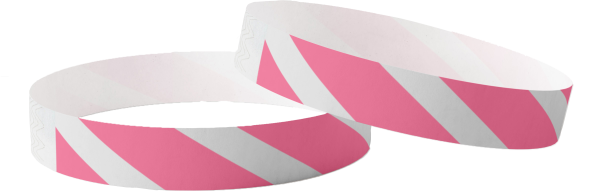 Tyvek semplice a righe rosa